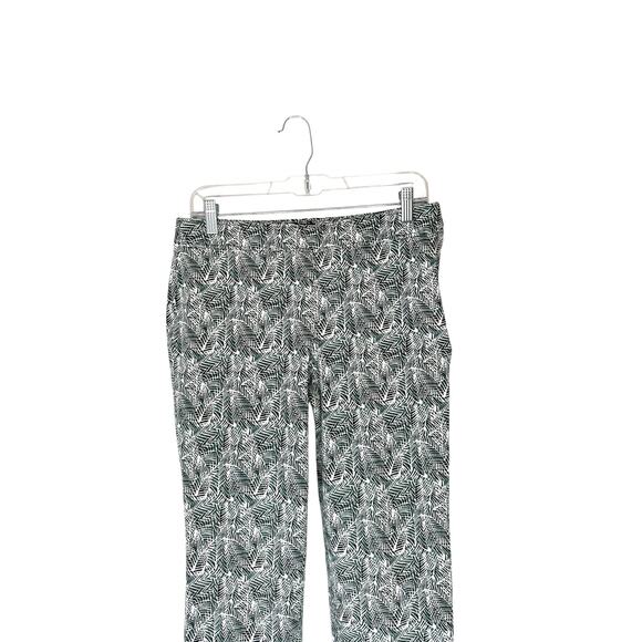 Talbots Green White Career Office Business Chatham Ankle Dress Pants‎ Size 6 - Picture 7 of 10